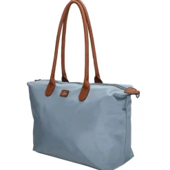 Charm London Buckingham 15,6 inch laptop schoudertas steelblue