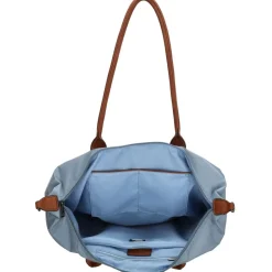 Charm London Buckingham 15,6 inch laptop schoudertas steelblue