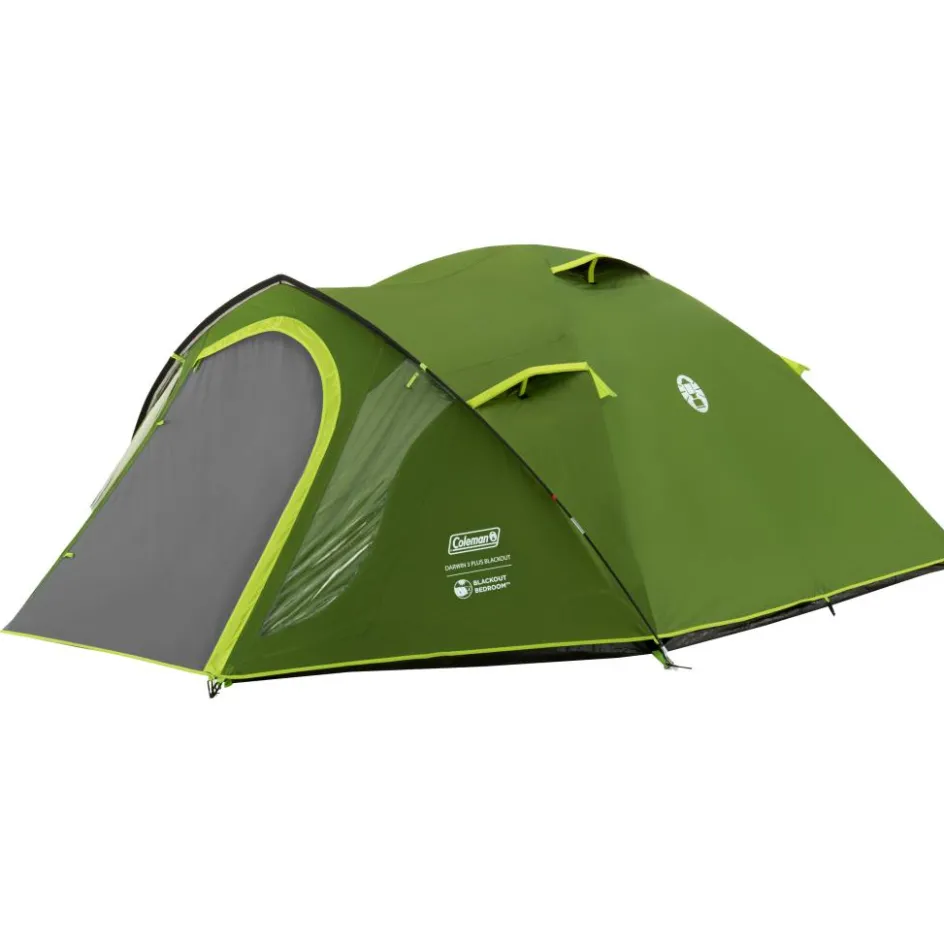 Coleman Darwin 3 plus BlackOut koepeltent green