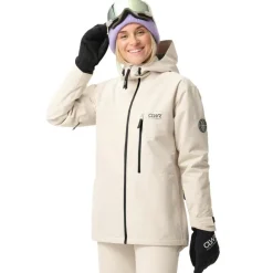 ColourWear Cookie winterjas dames off white