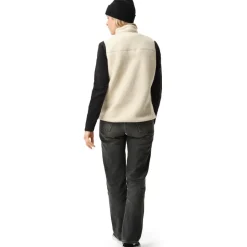 ColourWear Pile bodywarmer dames off white