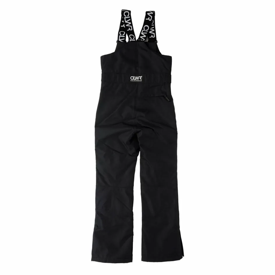 Hot ColourWear Slash Bib skibroek dames black