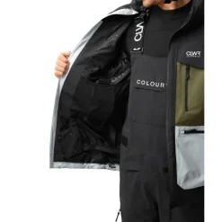 ColourWear Transfer winterjas heren black