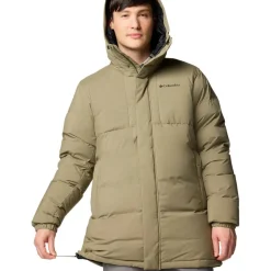 Columbia Aldercrest II Down parka outdoor jack heren stone green
