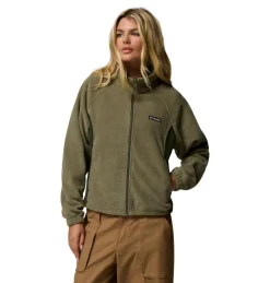 Columbia Benton Springs fleece vest dames stone green