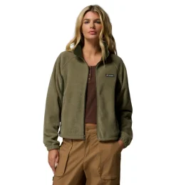 Columbia Benton Springs fleece vest dames stone green