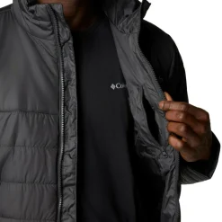 Columbia Element Blocker III 3-in-1 outdoor jack heren stone green