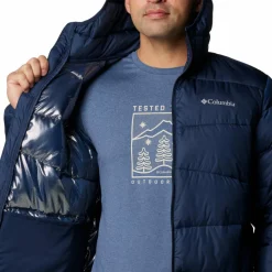 Columbia Fivemile Butte II Hooded outdoor jack heren collegiate navy