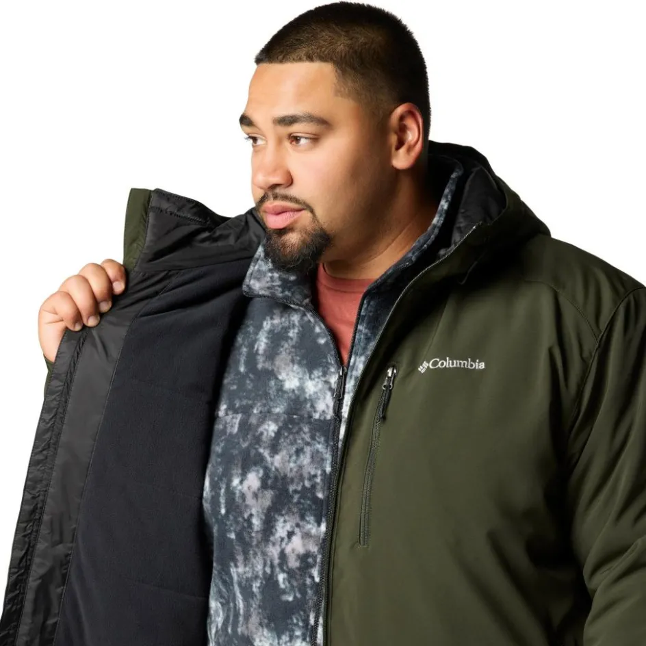 Columbia Gate Racer II softshell jas heren greenscape