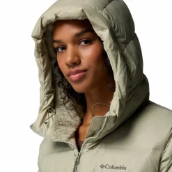 Columbia Harmony Falls Hooded Down outdoor jack dames  safari
