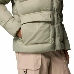 Columbia Harmony Falls Hooded Down outdoor jack dames  safari