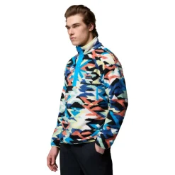 Columbia Helvetia II Half Snap fleece sweater heren compass