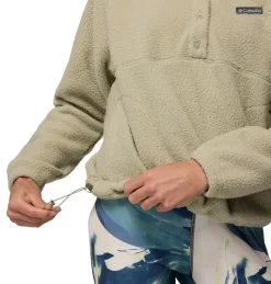 Columbia Jasper Ridge Pebble Half Snap sweater dames safari