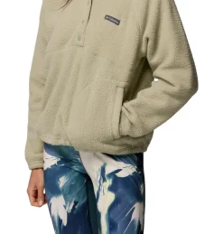 Columbia Jasper Ridge Pebble Half Snap sweater dames safari