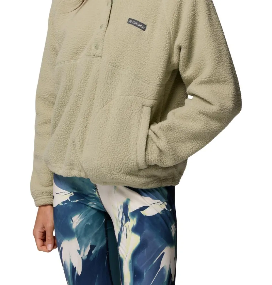 Columbia Jasper Ridge Pebble Half Snap sweater dames safari