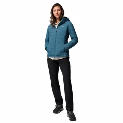 New Columbia Joy Peak II Hooded outdoor jack dames everblue