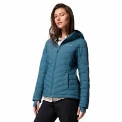 New Columbia Joy Peak II Hooded outdoor jack dames everblue