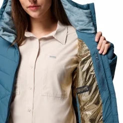 New Columbia Joy Peak II Hooded outdoor jack dames everblue
