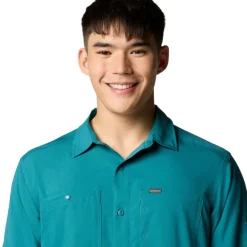 Discount Columbia Silver Ridge Utility Lite overhemd heren river blue