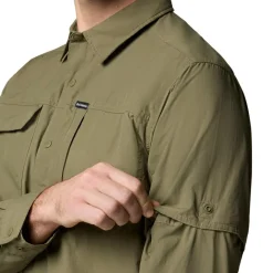 New Columbia Skien Valley overhemd heren stone green