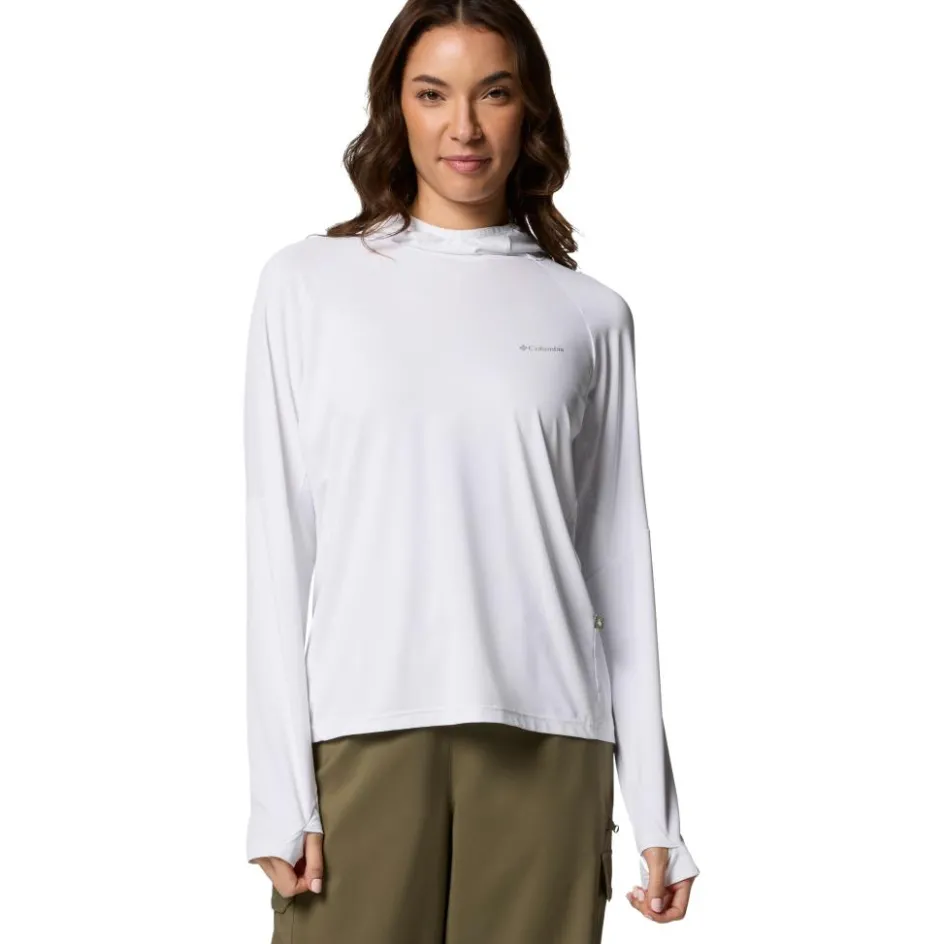Clearance Columbia Skien Valley shirt dames white