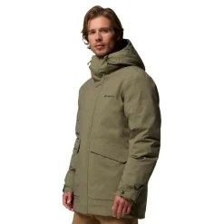 Online Columbia Street Heights parka outdoor jack heren stone green