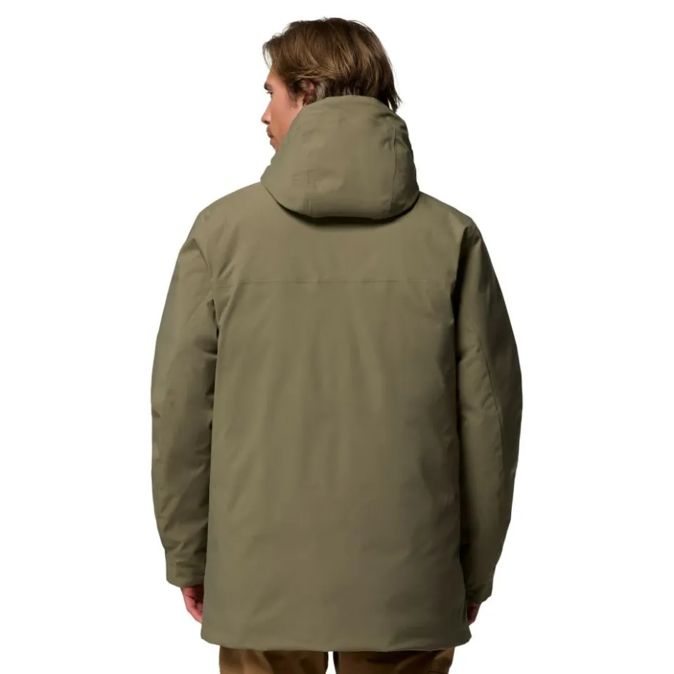 Online Columbia Street Heights parka outdoor jack heren stone green