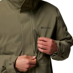 Online Columbia Street Heights parka outdoor jack heren stone green