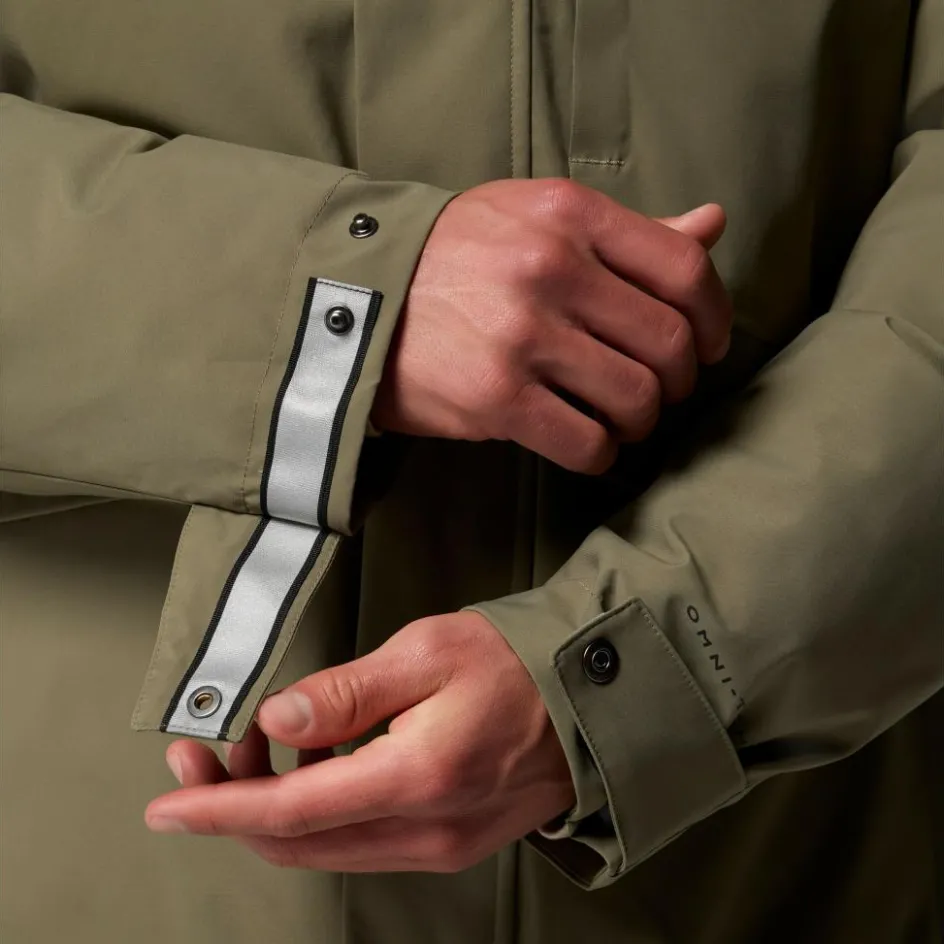 Online Columbia Street Heights parka outdoor jack heren stone green