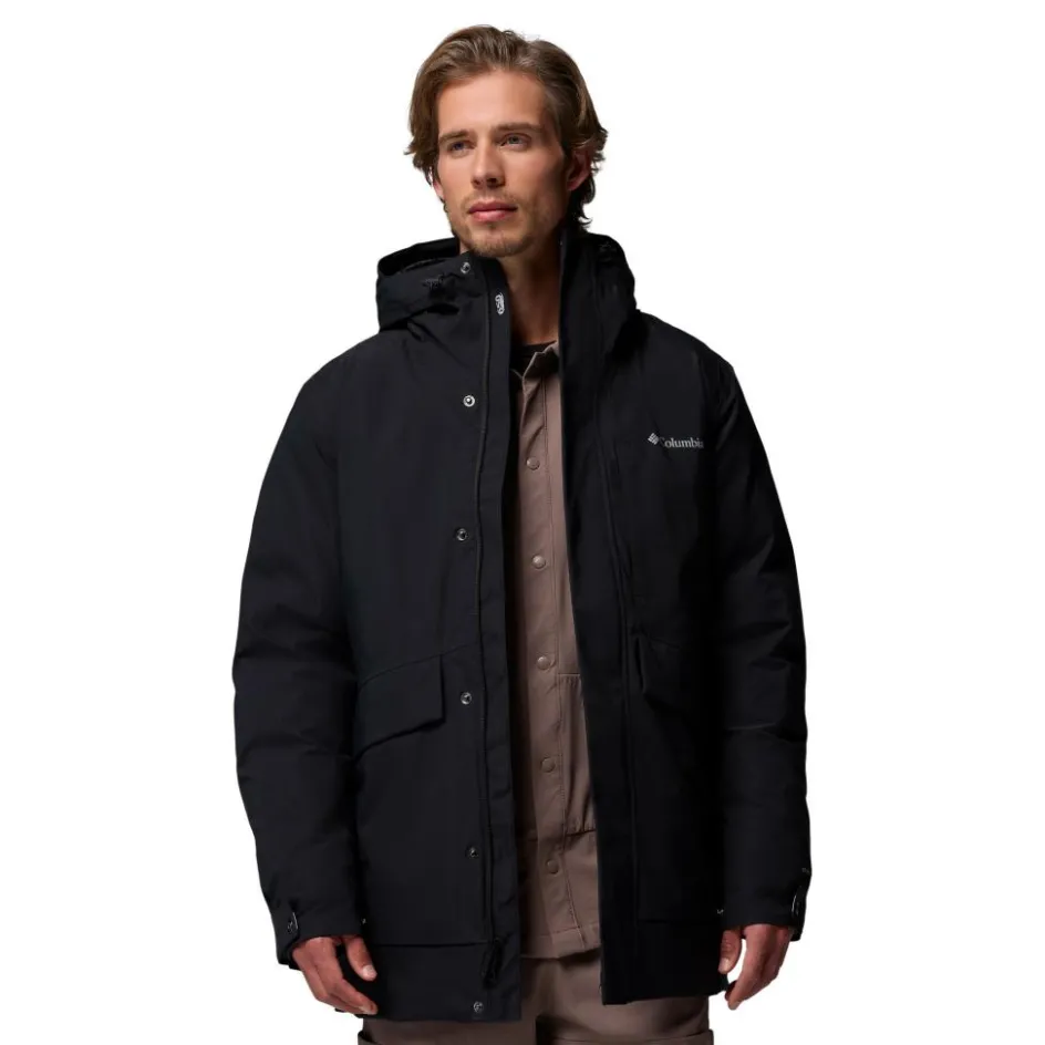 Clearance Columbia Street Heights parka outdoor jack heren black