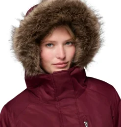 Discount Columbia Suttle Mountain parka outdoor jack dames rich wine