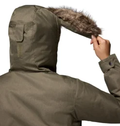 Columbia Suttle Mountain parka outdoor jack dames stone green