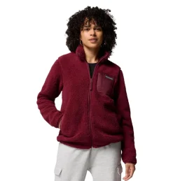 Outlet Columbia West Bend II fleece vest dames rich wine