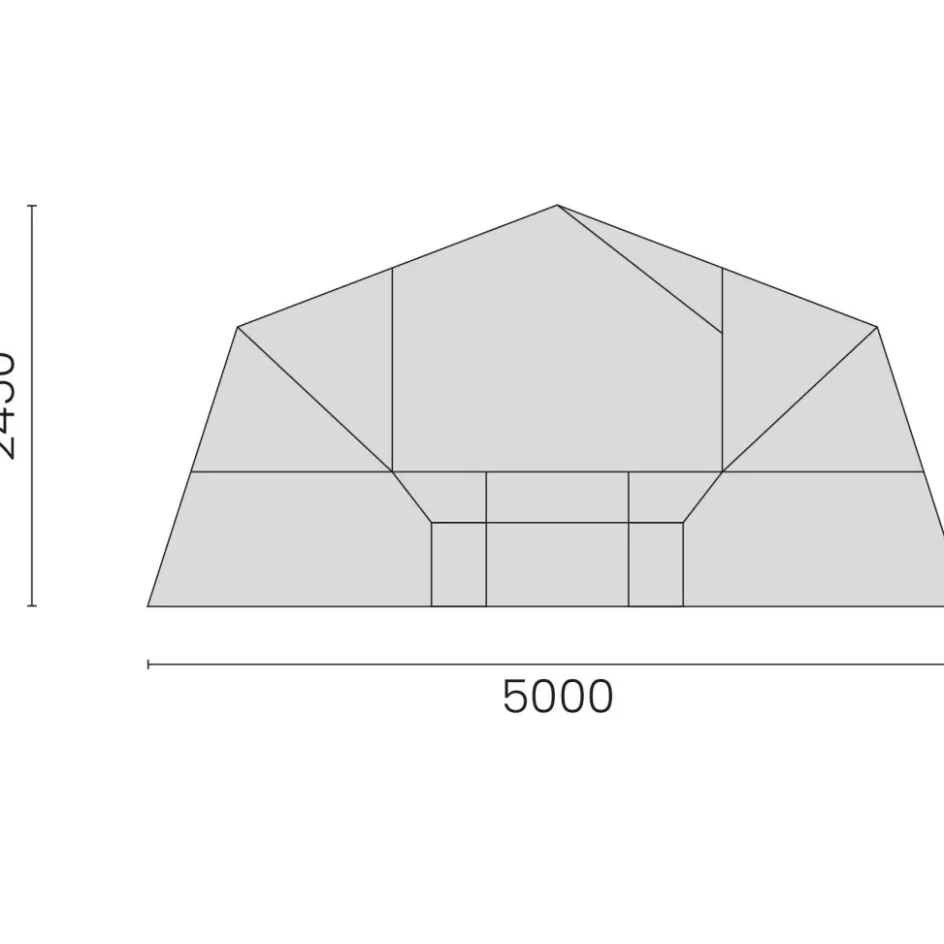 Comanche Oregon Grey Line Deluxe vouwwagen