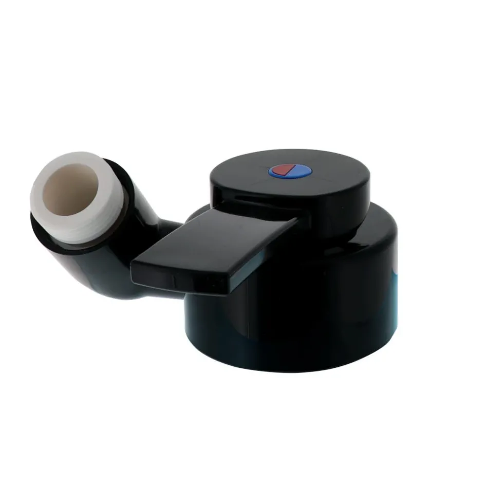 Sale Comet Florenz douche mengkraan zwart, boorgat 33 mm