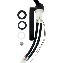 Hot Comet Florenz Kompakt mengkraan zwart boorgat 33 mm