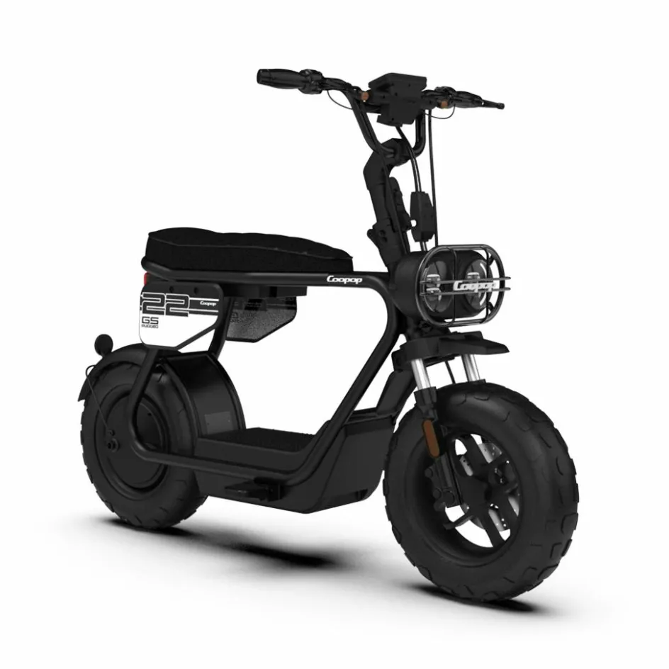 Outlet Coopop Rugged GS elektrische scooter midnight