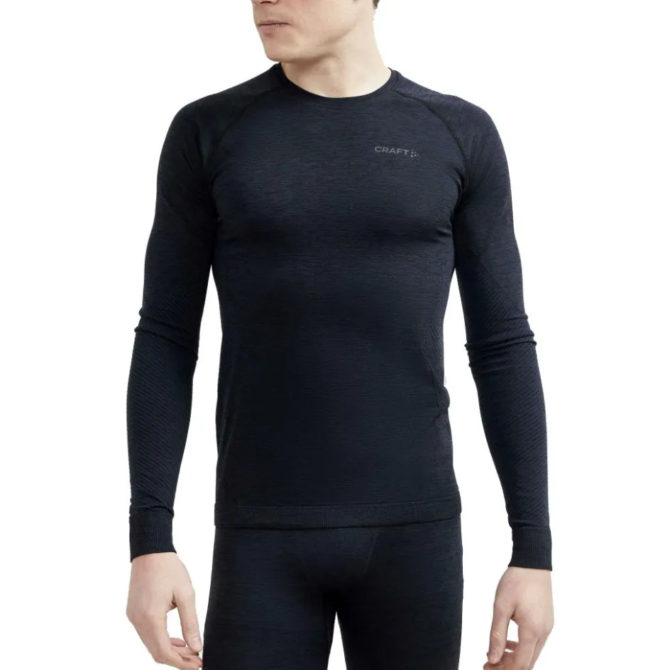 Hot Craft Core Dry Active Comfort LS thermoshirt heren black