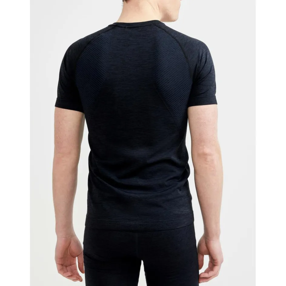 Discount Craft CORE Dry Active Comfort SS thermoshirt heren black