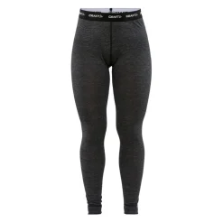 Hot Craft Core Wool Merino thermobroek dames black