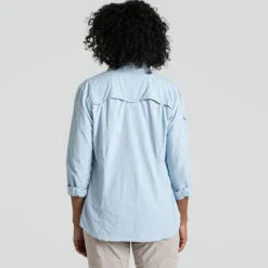 Craghoppers NosiLife Adventure III blouse dames nimbus blue