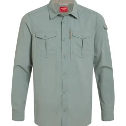 Hot Craghoppers NosiLife Adventure III overhemd heren light green