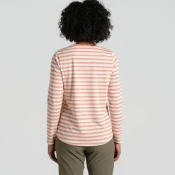 Online Craghoppers NosiLife Akona shirt dames clay stripe