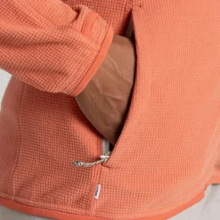 Hot Craghoppers NosiLife Anya fleece vest dames red sandstone