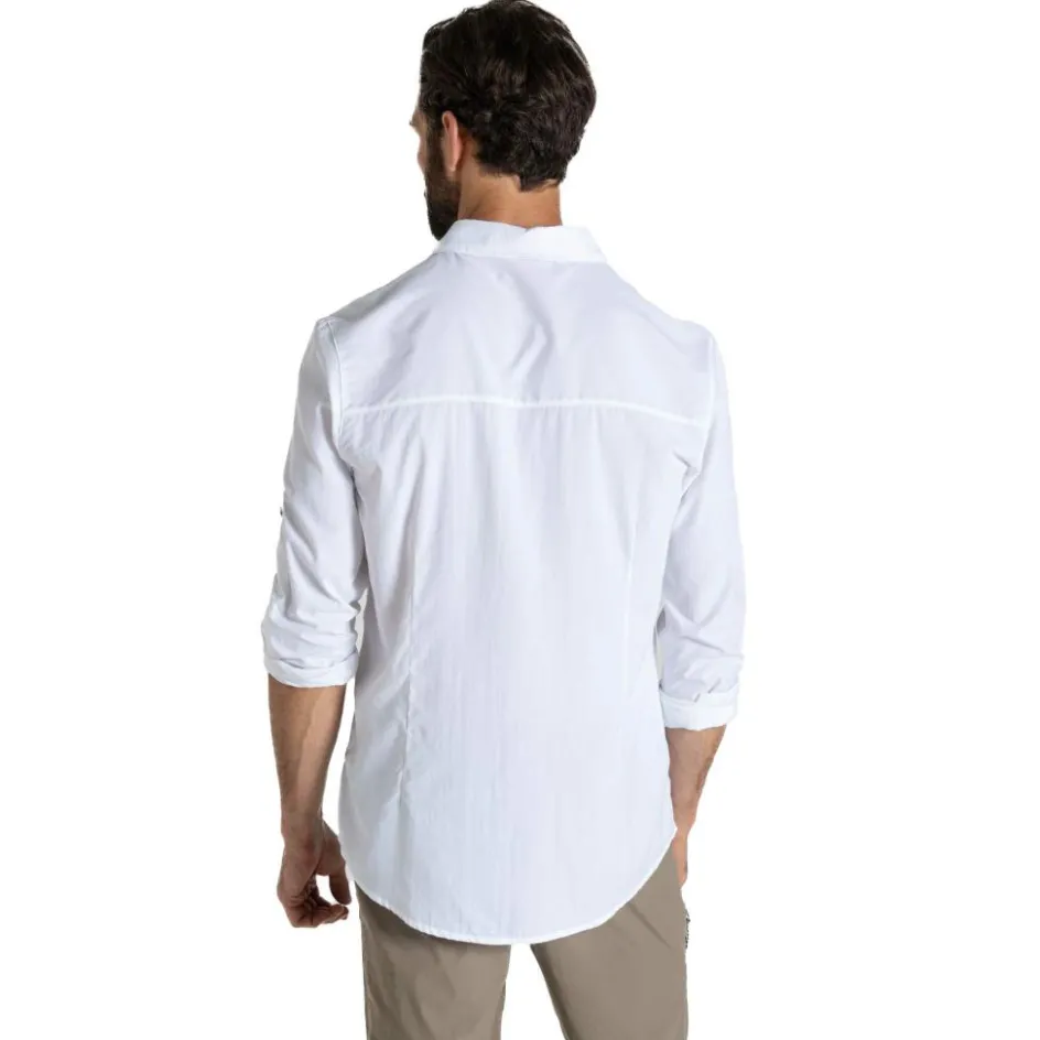 Outlet Craghoppers NosiLife Nuoro II overhemd heren white