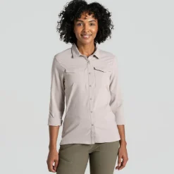 Craghoppers NosiLife Pro III blouse dames soft mushroom