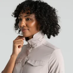 Craghoppers NosiLife Pro III blouse dames soft mushroom