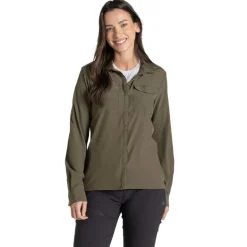 New Craghoppers NosiLife Pro V blouse dames wild olive