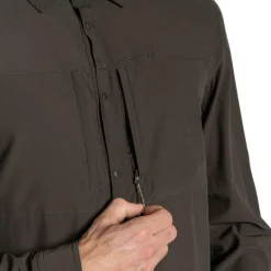 Best Craghoppers NosiLife Pro V overhemd heren woodland green