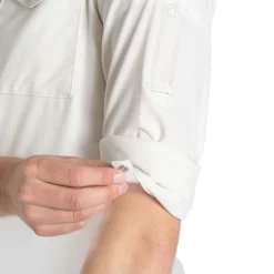 Craghoppers NosiLife Pro V blouse dames sea salt